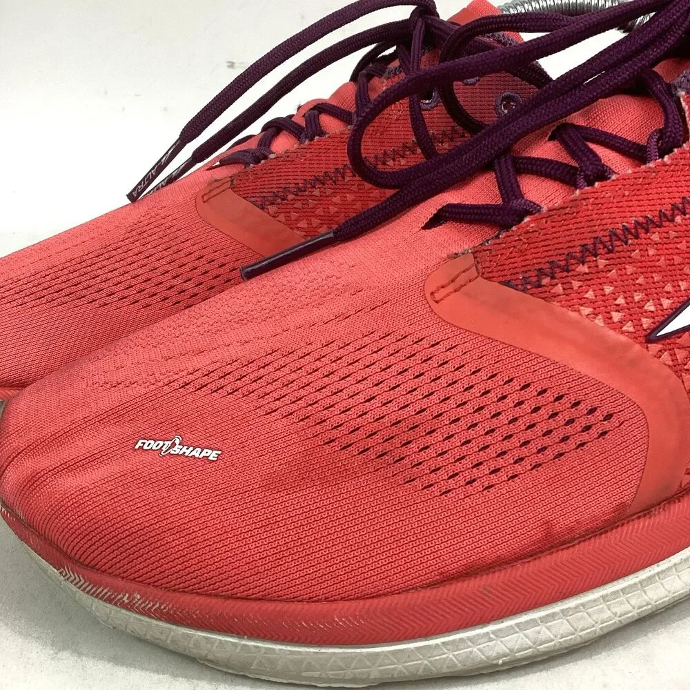 Altra Solstice Coral Zero Drop Women's Sz 10.5 Barefoot Running Shoe ALW1836P662